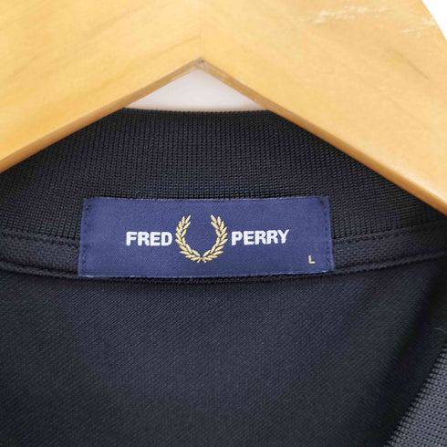 フレッドペリー FRED PERRY 月桂樹 ロゴ刺繍 S/S ポロシャツ メンズ import:L